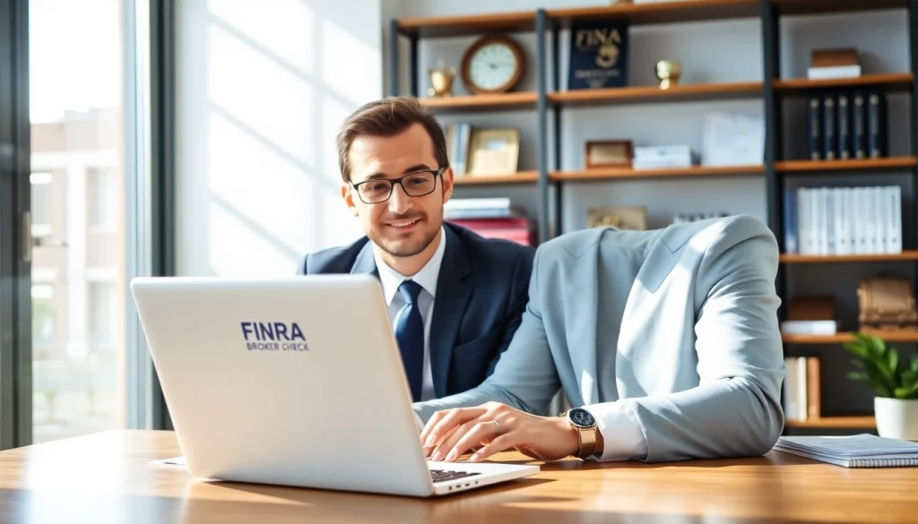 Use the FINRA Broker Check to verify your financial advisor's credentials effectively.